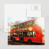 ダブルデッカーはがき ポストカード (正面/裏面)