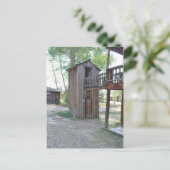 ダブルデッカーアウトハウス幽霊タウンモンタナ ポストカード (スタンド正面)