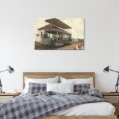 ダブルデッカーケーブルカーのビュー キャンバスプリント (インサイチュ (寝室))