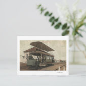 ダブルデッカーケーブルカーのビュー ポストカード (スタンド正面)