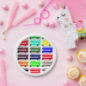 ダブルデッカーバス-ロンドン、英国(パーティー) ペーパープレート (パーティー)