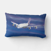 ダブルデッカー型商業飛行機 ランバークッション (裏面)