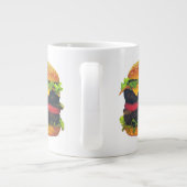 ダブルデラックスハンバーガーとチーズ ジャンボコーヒーマグカップ (裏面)