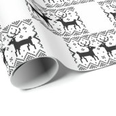 ダブルトナディアクリスマスセータークリスマスズホリデー ラッピングペーパー (ロールコーナー)