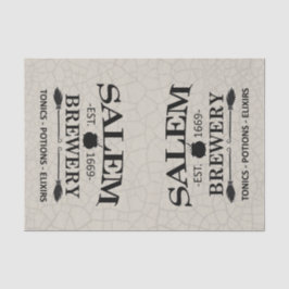 ダブルトラブルサレム – ひび割れた背景 薄葉紙