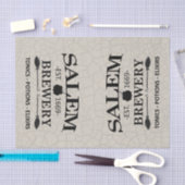 ダブルトラブルサレム – ひび割れた背景 薄葉紙 (クラフト)