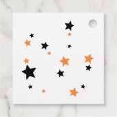 ダブルトラブル醸造 – ツインハロウィーンの赤ちゃんシャワー フェイバータグ (裏面)