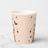 ダブルトラブル醸造 – ツインハロウィーンの赤ちゃんシャワー 紙コップ (右)