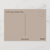 ダブルドラゴンブリッジイン中国 ポストカード (裏面)