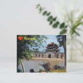 ダブルドラゴンブリッジ、成雲、雲南省 – 中国 ポストカード (スタンド正面)