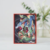 ダブルドラゴン ポストカード (スタンド正面)