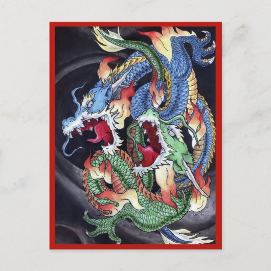 ダブルドラゴン ポストカード (正面)