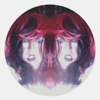 ダブルドラマステッカー ラウンドシール