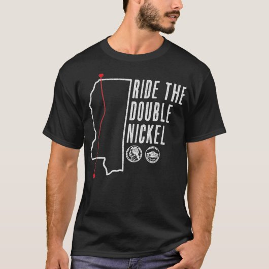 ダブルニッケルプレミアムに乗る Tシャツ (正面)