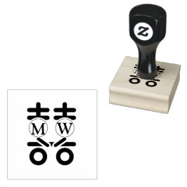 ダブルハッピー ラバースタンプ