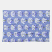 ダブルハピネスカプキンキッチンティータオル キッチンタオル (横)