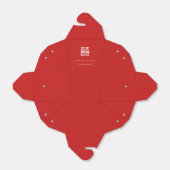 ダブルハピネスホワイト&レッドテイクホームフェイスボックス フェイバーボックス (折り畳みなし)