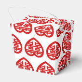 ダブルハピネス囍双中国の西ハンジハート フェイバーボックス (裏面サイド)