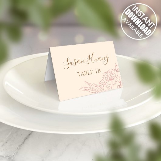 ダブルハピネス結婚牡丹座席表 ポスター