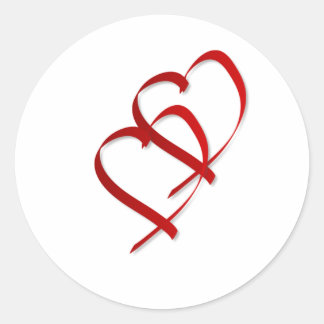 ダブルハートシール ラウンドシール