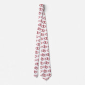 ダブルハートバレンタインデー ネクタイ (裏面)