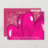 ダブルハート- シーズンポストカード (正面/裏面)