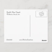 ダブルバスカップル ポストカード (裏面)