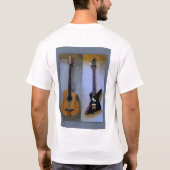 ダブルバスギター Tシャツ (裏面)