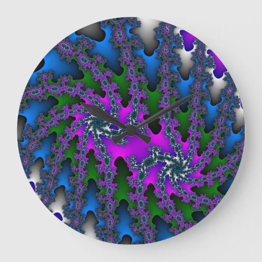 ダブルバースト ラージ壁時計 (正面)