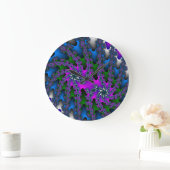 ダブルバースト ラージ壁時計 (ホーム)