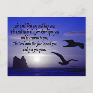 ダブルバードブルースのnum 6:24-26 ポストカード