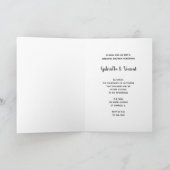 ダブルバーンドアカントリーウエディングシャワー招待状 招待状 (内部)