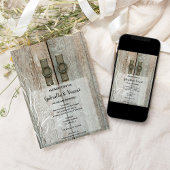 ダブルバーンドアズカントリーファーム結婚ズ 招待状