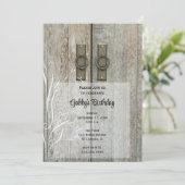 ダブルバーンドアーズカントリーバースデーパーティー 招待状 (スタンド正面)