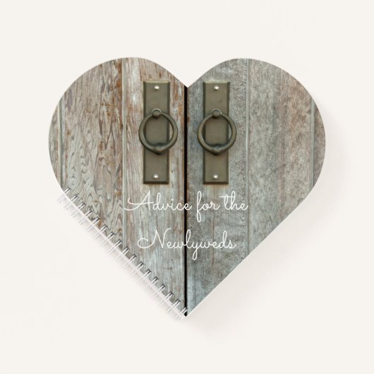 ダブルバーンドア結婚ズアドバイスfor the Newlyweds ノートブック (正面)