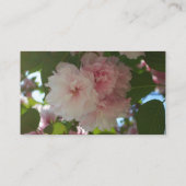 ダブルパルーミングさくらんぼツリーI春フローラ 名刺 (裏面)