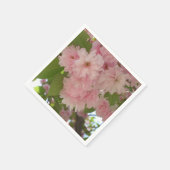 ダブルパームさくらんぼツリーII春フローラ スタンダードカクテルナプキン (角)