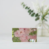 ダブルパームさくらんぼツリーII春フローラ 名刺 (スタンド正面)