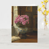 ダブルピンクのツツツジ | ジェシカ・ヘイラー カード (黄色い花)