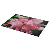 ダブルピンクハイビスカス裁断ボード カッティングボード (角)
