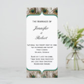 ダブルフレームプログラムで羽を孔雀 プログラム (スタンド正面)