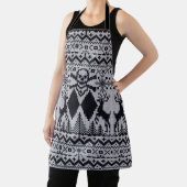 ダブルブラックダイアモンド醜いクリスマスセータースタイル エプロン (インサイチュ)