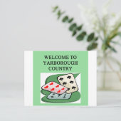 ダブルブリッジゲームプレイヤーyarborough ポストカード (スタンド正面)