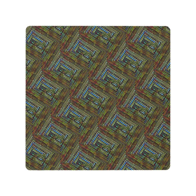 ダブルヘリンボーン メタルプリント (正面)