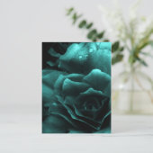 ダブルベゴニアのアクアクローズアップ ポストカード (スタンド正面)