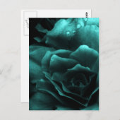 ダブルベゴニアのアクアクローズアップ ポストカード (正面/裏面)