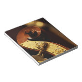 ダブルベースのヘッドストック2 ノートパッド (アングル)