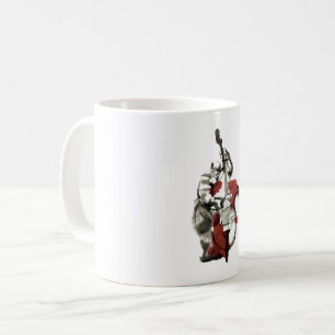 ダブルベースプレーヤー コーヒーマグカップ