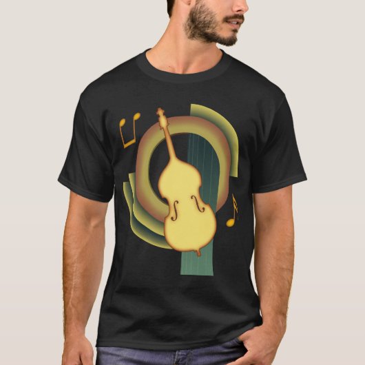 ダブルベース デコ 1 Tシャツ (正面)