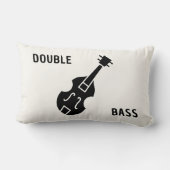 ダブルベース（黒） ランバークッション (裏面)